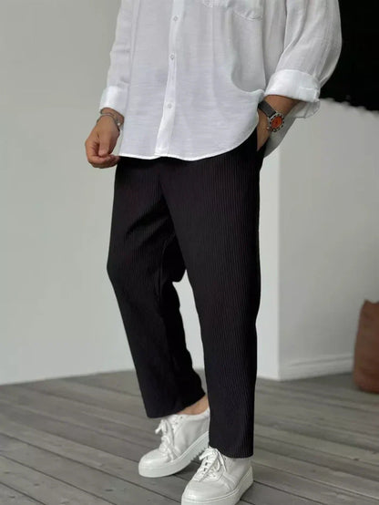 Harry – Lockere gerade Sport-Casual-Hosen im Hongkong-Stil