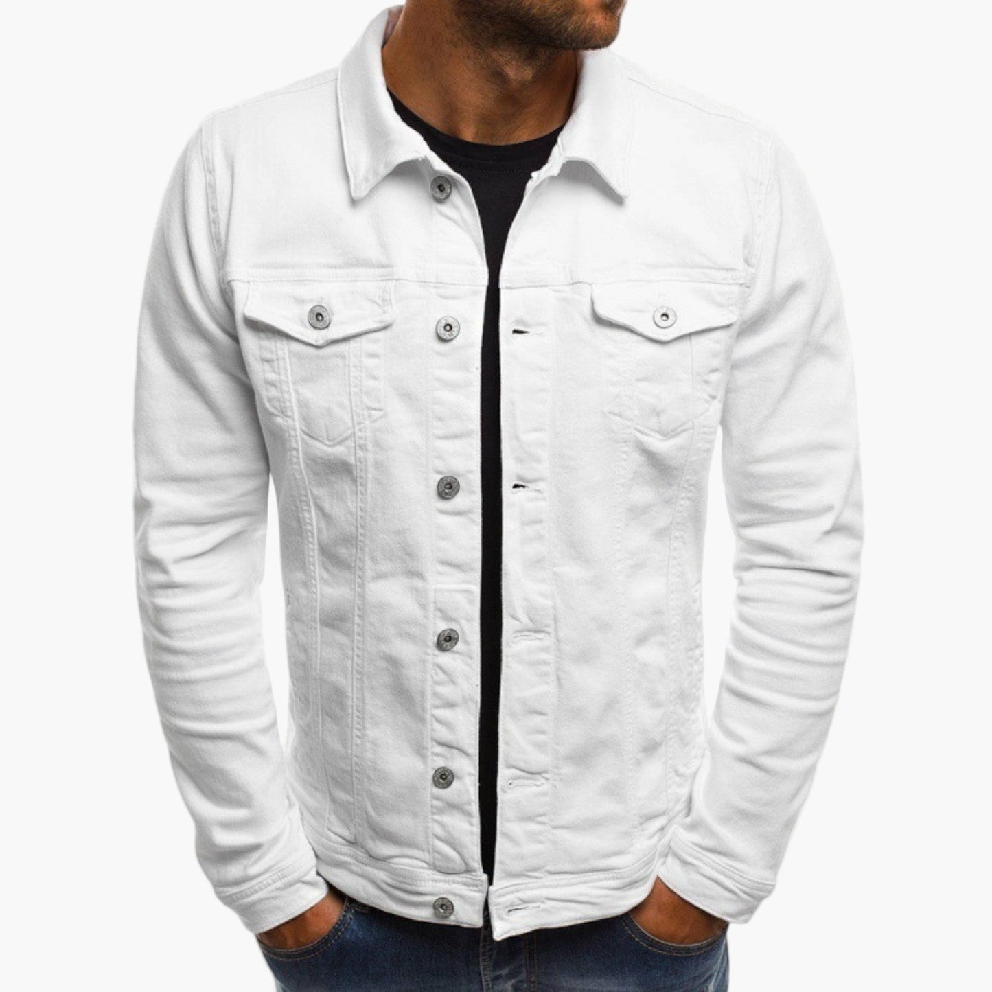 Herren Übergangsjacke Slim Fit – Moderner Freizeit- & Alltagsstil