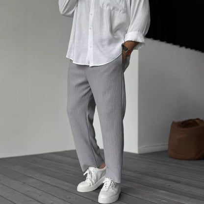 Harry – Lockere gerade Sport-Casual-Hosen im Hongkong-Stil