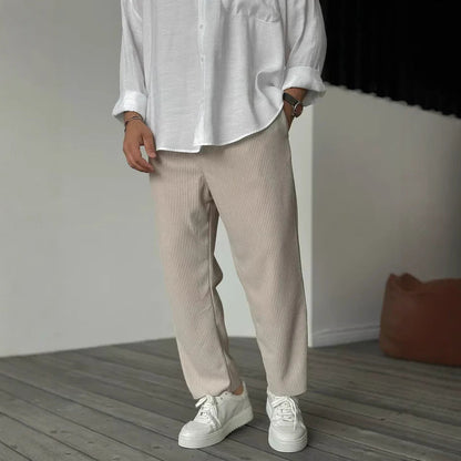 Harry – Lockere gerade Sport-Casual-Hosen im Hongkong-Stil