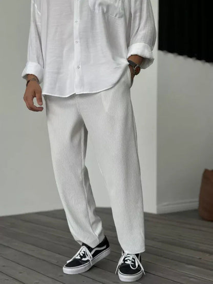Harry – Lockere gerade Sport-Casual-Hosen im Hongkong-Stil
