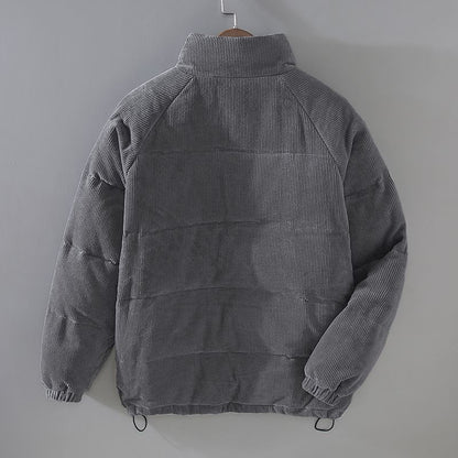 Herren Winter Steppjacke Wattiert – Modische Outdoorjacke für kalte Tage