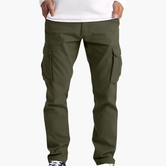 Herren Cargo Hose – Vielseitige, Bequeme Freizeithose mit Praktischen Taschen für Alltag & Outdoor