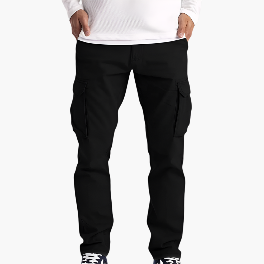 Herren Cargo Hose – Vielseitige, Bequeme Freizeithose mit Praktischen Taschen für Alltag & Outdoor