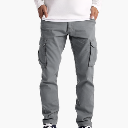 Herren Cargo Hose – Vielseitige, Bequeme Freizeithose mit Praktischen Taschen für Alltag & Outdoor