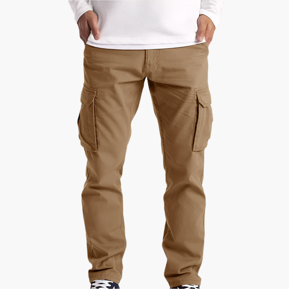 Herren Cargo Hose – Vielseitige, Bequeme Freizeithose mit Praktischen Taschen für Alltag & Outdoor