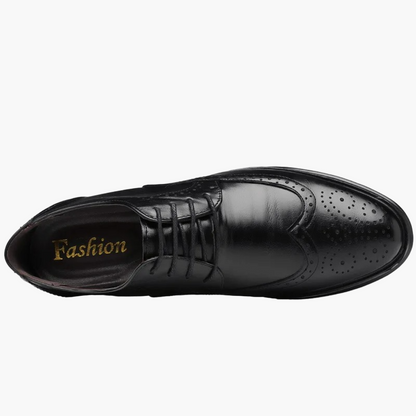 Herren Business Oxford Schuhe – Klassische Brogue Eleganz für formelle Anlässe