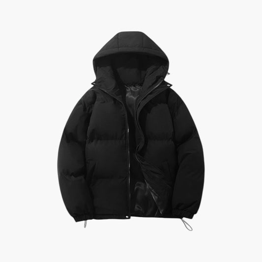 Herren Winter Steppjacke mit Kapuze – Urbaner Stil für Alltag und Freizeit