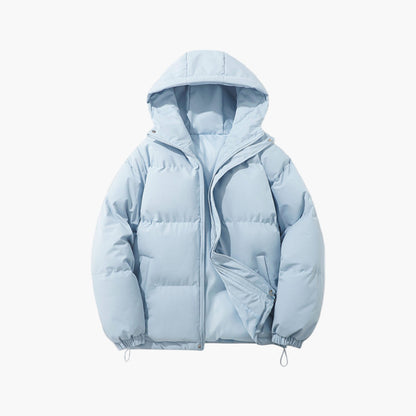 Herren Winter Steppjacke mit Kapuze – Urbaner Stil für Alltag und Freizeit