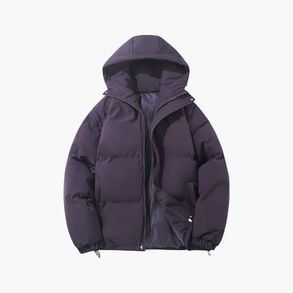 Herren Winter Steppjacke mit Kapuze – Urbaner Stil für Alltag und Freizeit