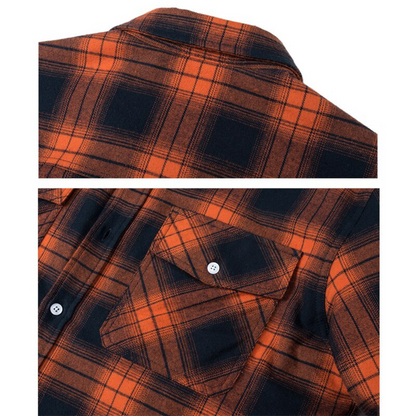 Herren Freizeitjacke Kariert im Outdoor-Stil – Wärmende Übergangsjacke für Herbst & Winter