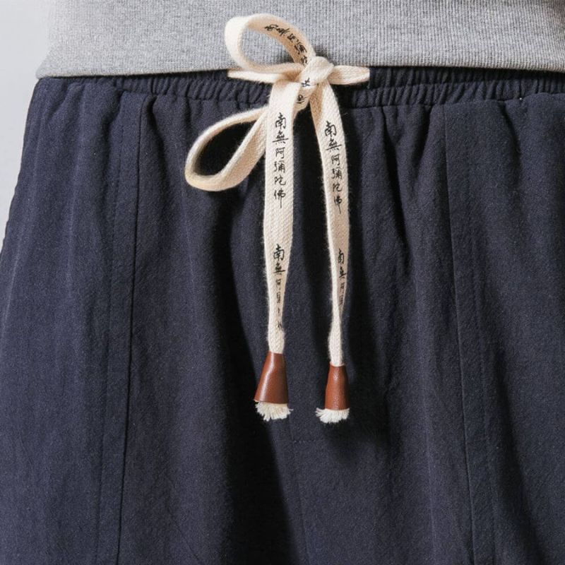 Herren Haremshose Casual Relaxed Fit – Modische Freizeithose für Alltag & Sport