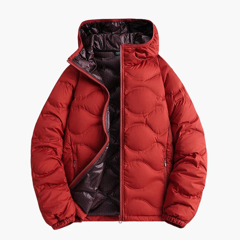 Herren Steppjacke mit Kapuze – Modische Winterjacke für Alltag und Outdoor