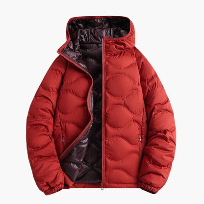 Herren Steppjacke mit Kapuze – Modische Winterjacke für Alltag und Outdoor