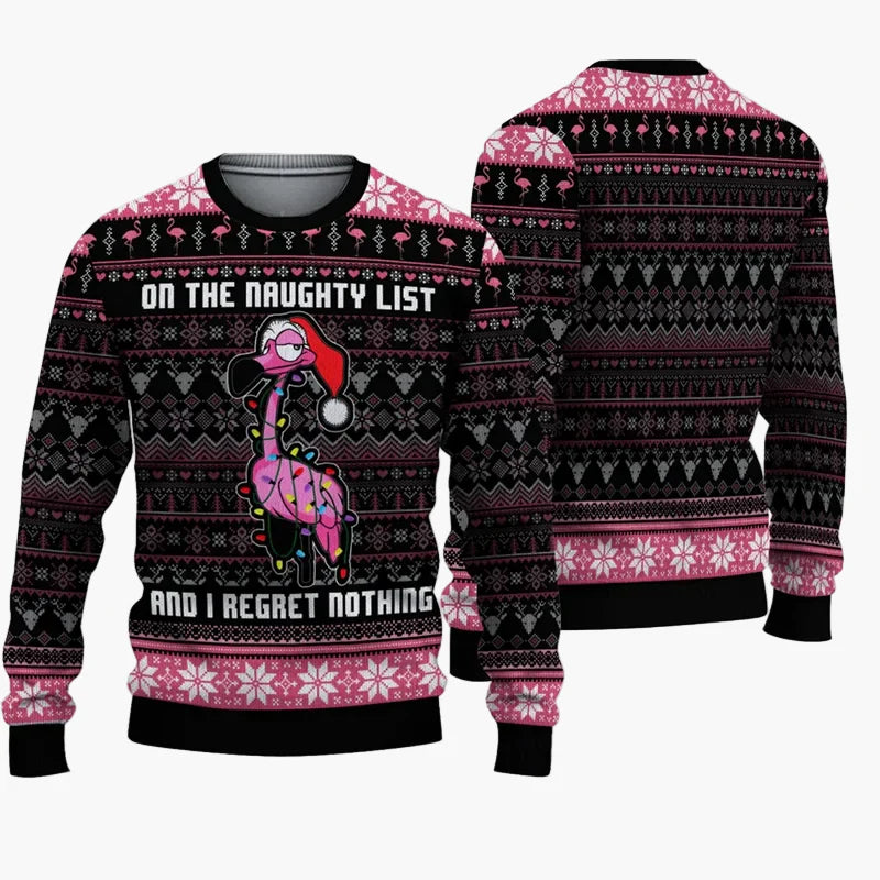 Herren Ugly Christmas Sweater – Lustiger Party-Pullover mit Spruch und Motiv, ideal für Weihnachten