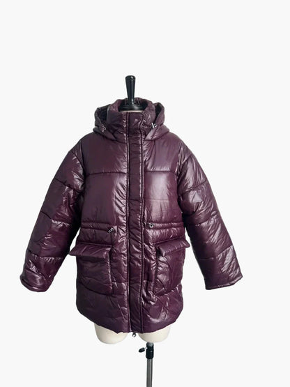 Damen Winter Steppjacke mit Kapuze – Modisch, Warm & Vielseitig für Alltag und Outdoor