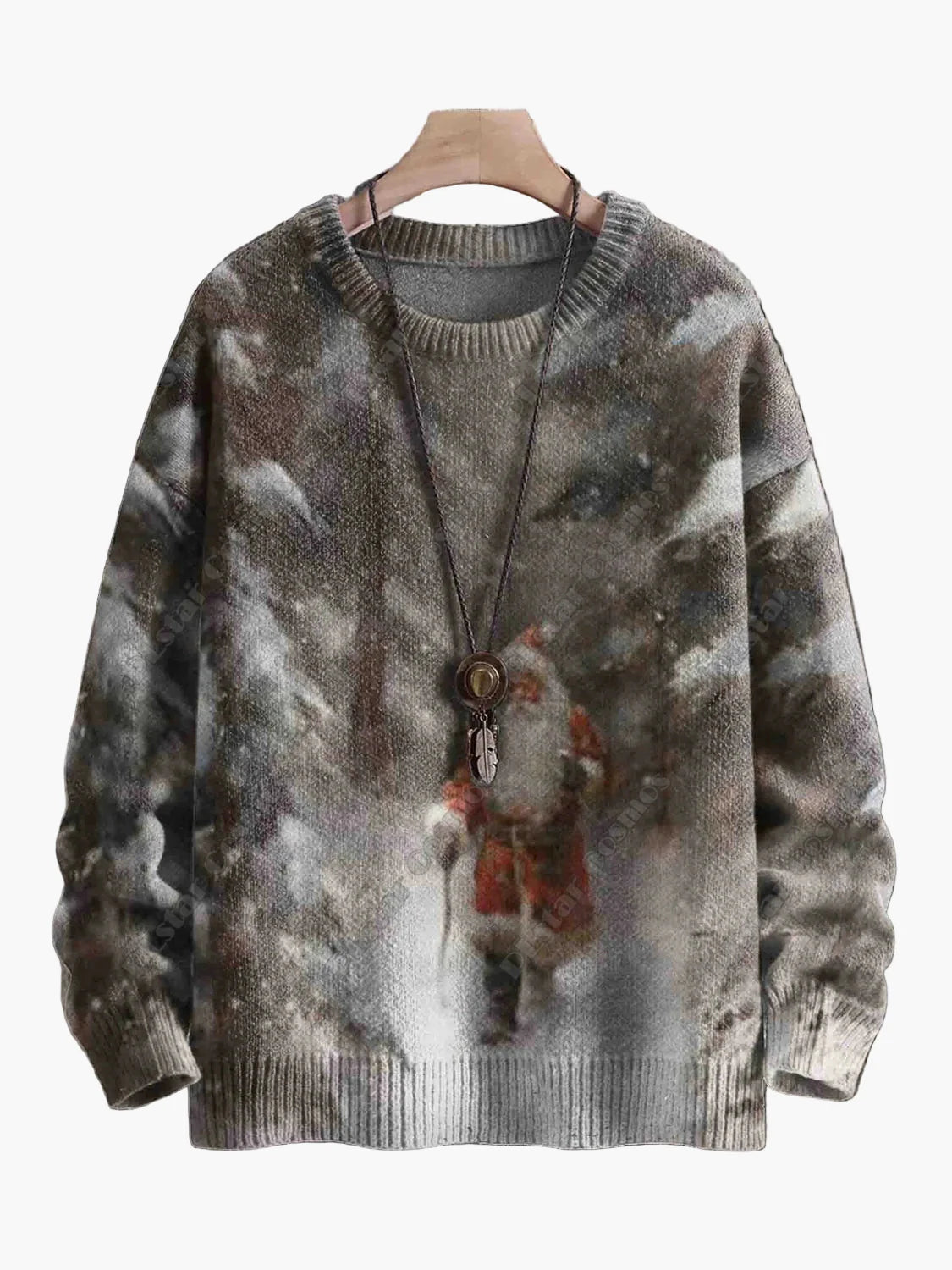 Damen Weihnachtspullover mit Stickerei – Lustiges Festliches Design, Winter & Feiertage