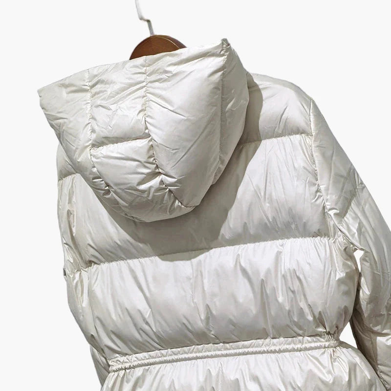 Damen Winter Steppjacke mit Kapuze – Modische warme Outdoorjacke für Alltag und Freizeit