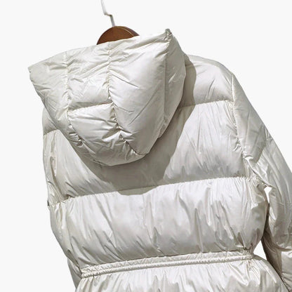 Damen Winter Steppjacke mit Kapuze – Modische warme Outdoorjacke für Alltag und Freizeit