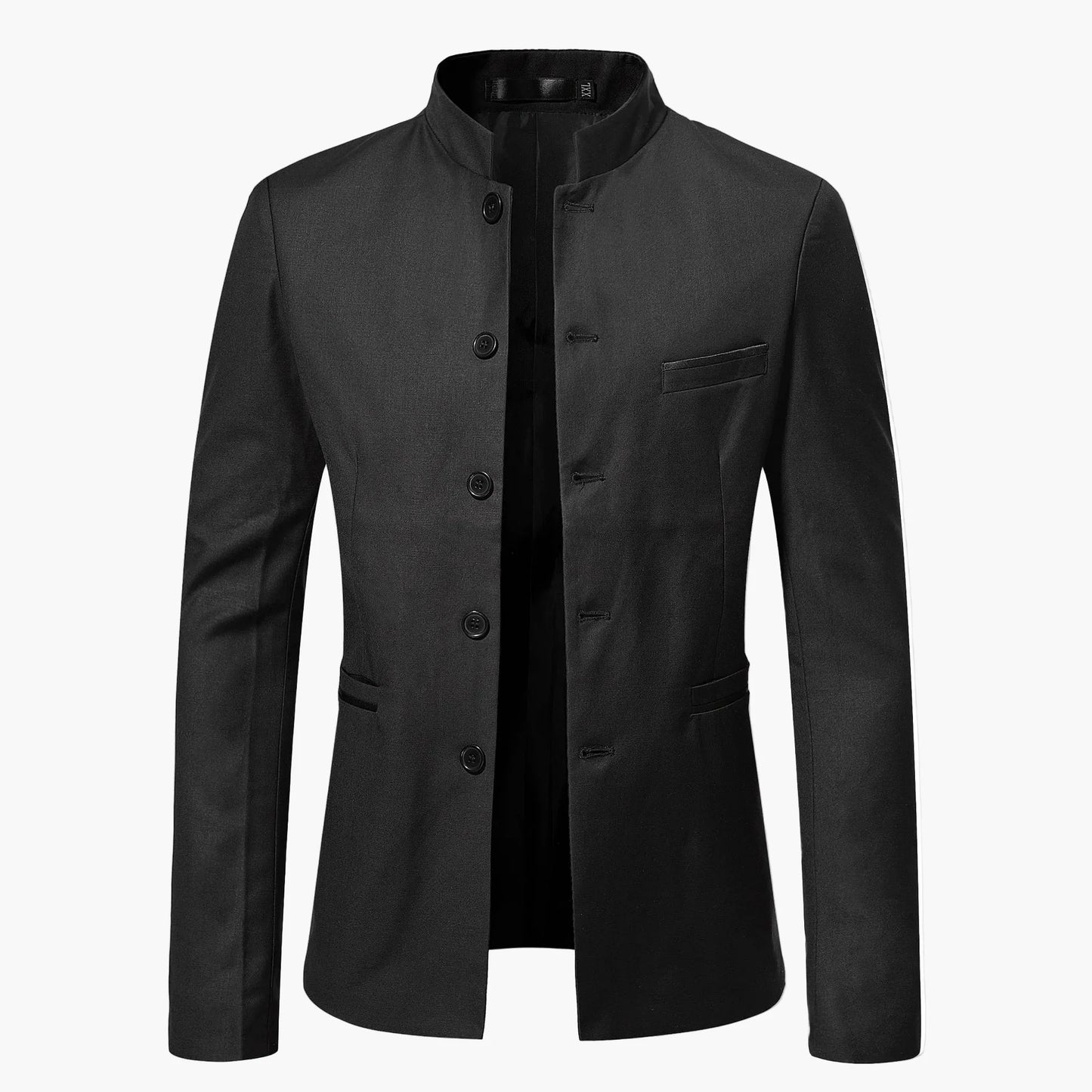 Herren Stehkragen Sakko – Modernes Blazer-Design für Business & festliche Anlässe