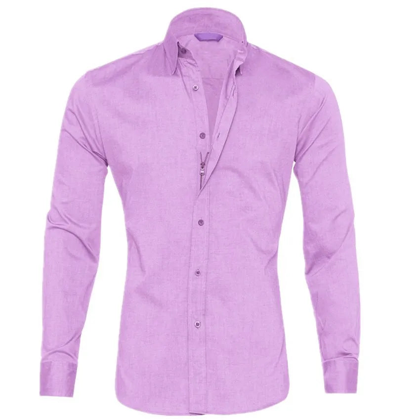 Charles – Herren Slim-Fit Baumwollhemd