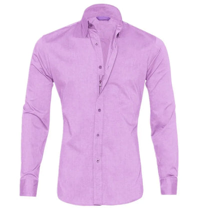 Charles – Herren Slim-Fit Baumwollhemd