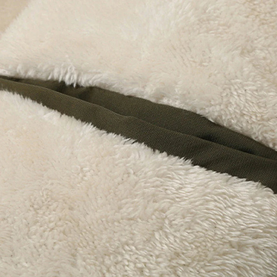 Herren Winter Outdoor Parka Jacke Übergröße – Funktionale warme Übergangsjacke mit Kapuze