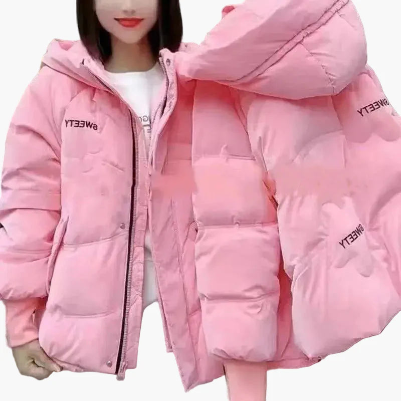 Damen Winter Steppjacke mit Kapuze – Modisch, Warm & Alltagstauglich