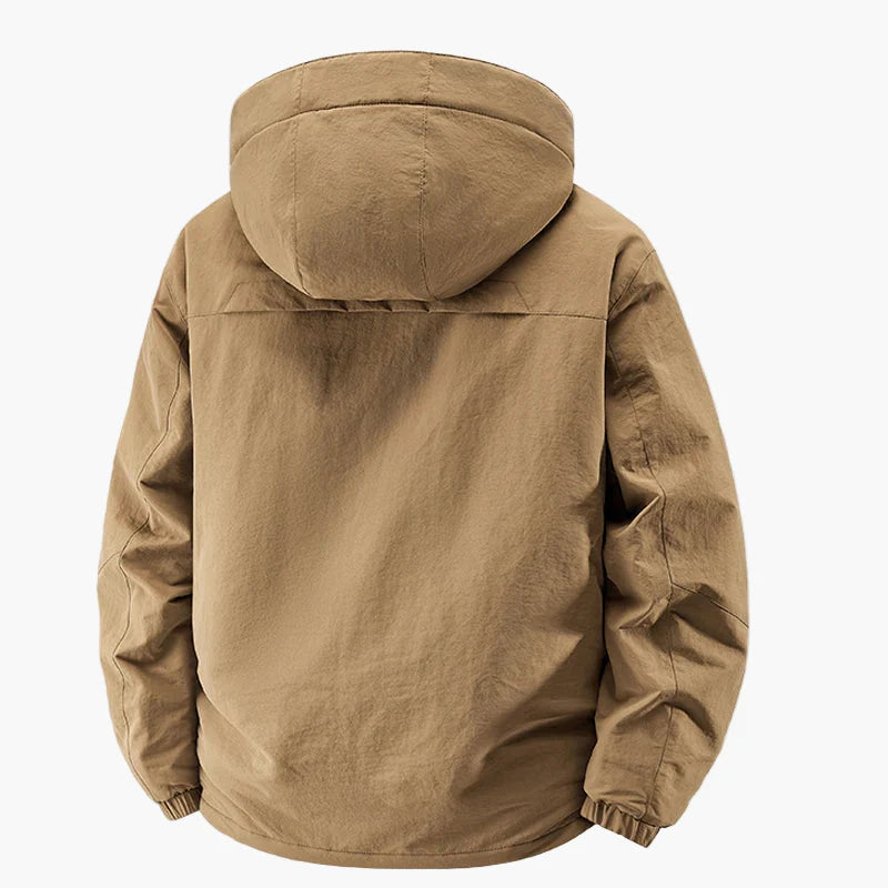 Herren Outdoor Winterjacke mit Kapuze – Winddichte Freizeitjacke für Abenteuer und Alltag