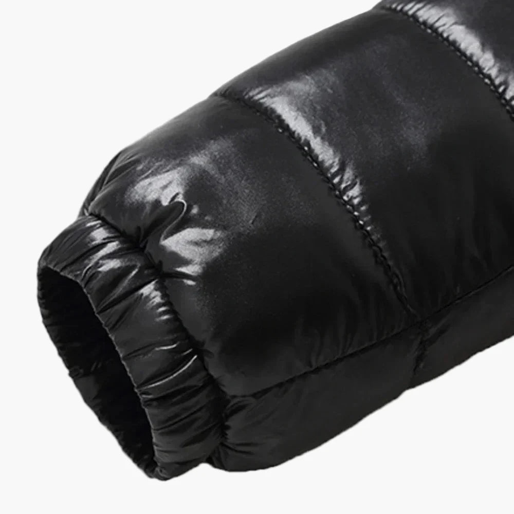 Herren Steppjacke Winter Daunenoptik Plus Size, Casual Outdoorjacke für Alltag und Freizeit