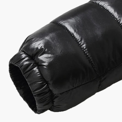 Herren Steppjacke Winter Daunenoptik Plus Size, Casual Outdoorjacke für Alltag und Freizeit