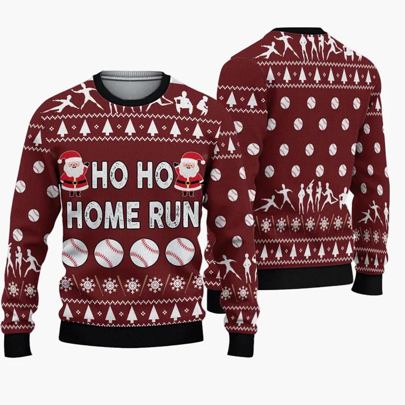 Herren Ugly Christmas Sweater – Lustiger Party-Pullover mit Spruch und Motiv, ideal für Weihnachten