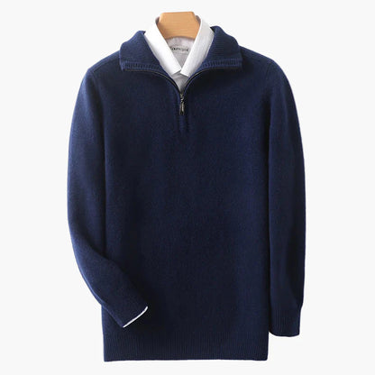 Herren Halbzip Pullover – Klassischer Stil für Alltag und Freizeit