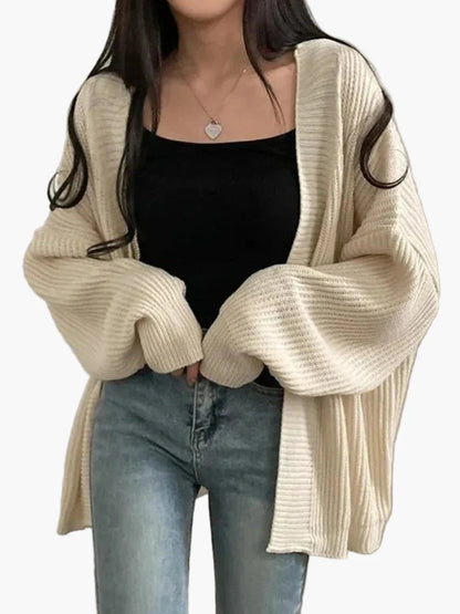 Damen Oversize Strickcardigan für lässige Outfits und gemütliche Anlässe