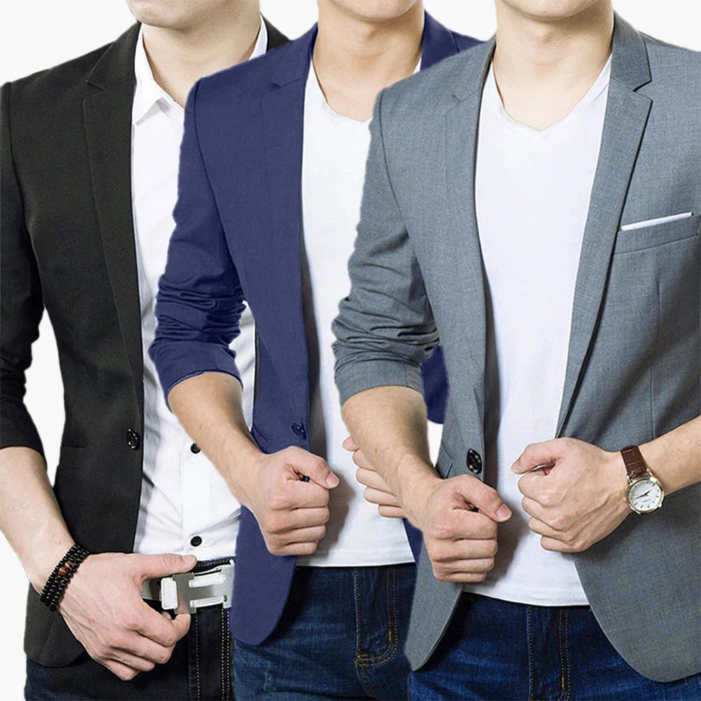Herren Slim Fit Blazer – Eleganter Freizeit- und Business-Look