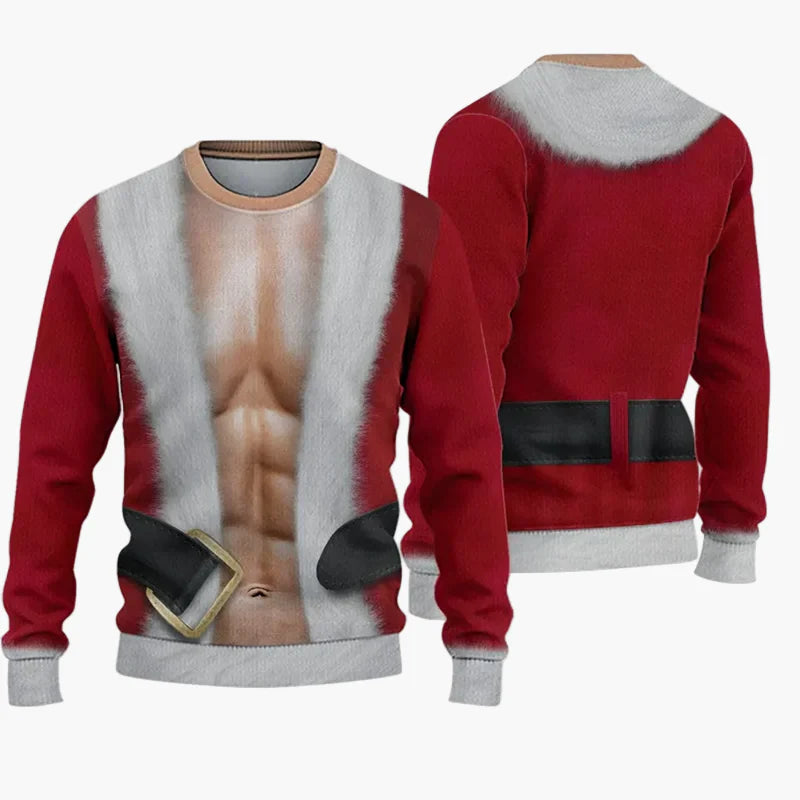 Herren Weihnachts-Pullover Christmas Bros Ugly Christmas Sweater Party