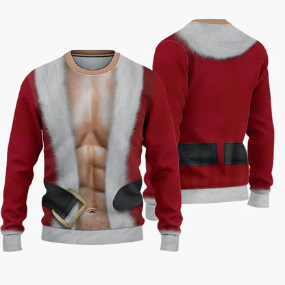 Herren Weihnachts-Pullover Christmas Bros Ugly Christmas Sweater Party