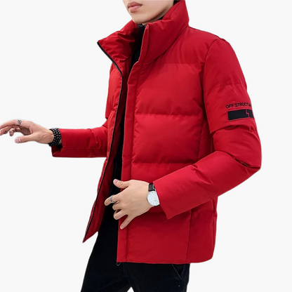 Herren Winter Steppjacke mit modernem Casual-Stil für Alltag und Freizeit