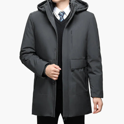 Herren Winter Business Mantel – Eleganter Parka für Büro und Alltag