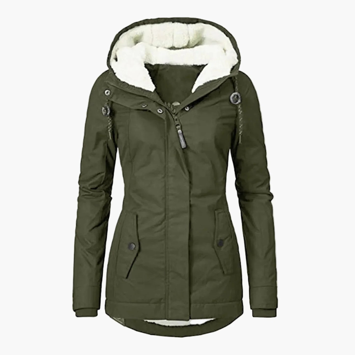 Damen Winterjacke mit Kapuze – Modischer Parka für Alltag & Freizeit