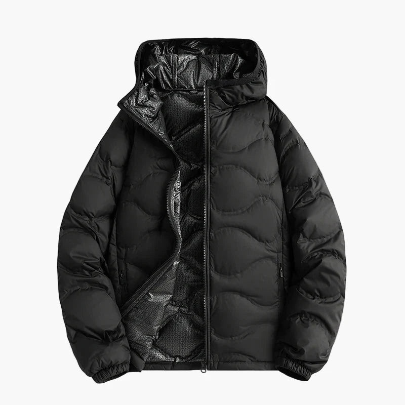 Herren Steppjacke mit Kapuze – Modische Winterjacke für Alltag und Outdoor