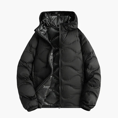 Herren Steppjacke mit Kapuze – Modische Winterjacke für Alltag und Outdoor