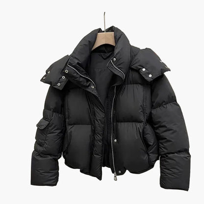 Damen Winter Steppjacke Kurz Stil – Modische warme Übergangsjacke für Alltag und Freizeit