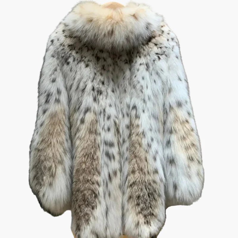 Damen Luxus Winterjacke mit elegantem Kuscheleffekt – Modischer Mantel für stilvolle Anlässe