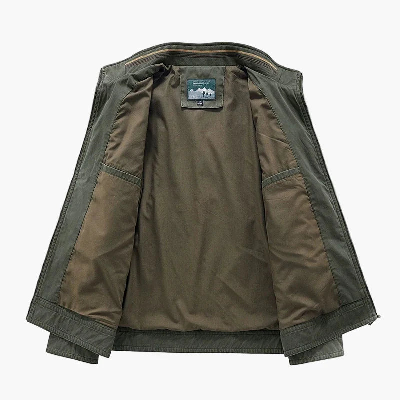 Herren Freizeitjacke Klassisch Urban Windbreaker Übergangsjacke