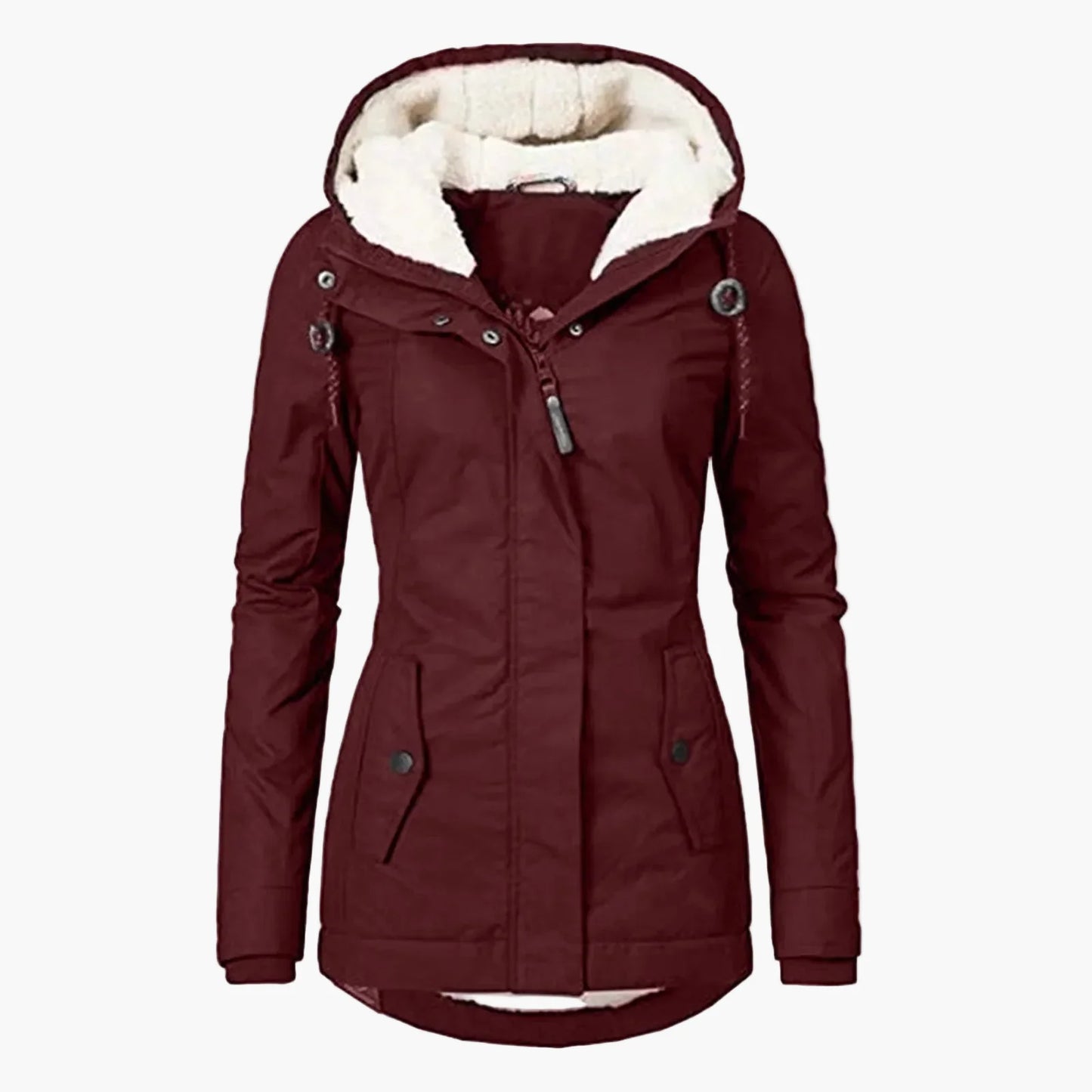 Damen Winterjacke mit Kapuze – Modischer Parka für Alltag & Freizeit