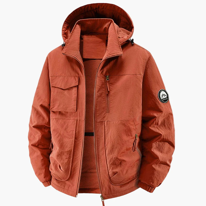 Herren Outdoor Winterjacke mit Kapuze – Winddichte Freizeitjacke für Abenteuer und Alltag