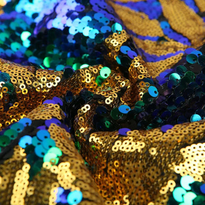 Herren Sakko mit Pailletten und Blattmuster – Elegantes Party- und Event-Jackett