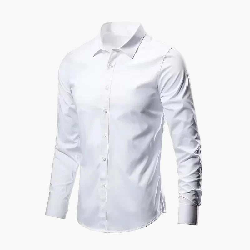 Herren Business Hemd Slim Fit – Elegantes Langarmhemd für Büro & Freizeit