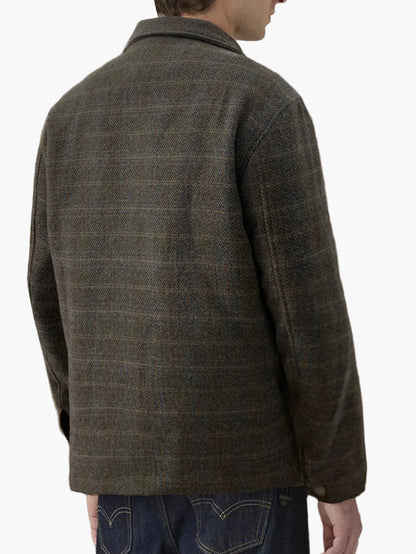 Herren Freizeithemdjacke im klassischen Karomuster – Stilvolle Übergangsjacke für Alltag und Freizeit